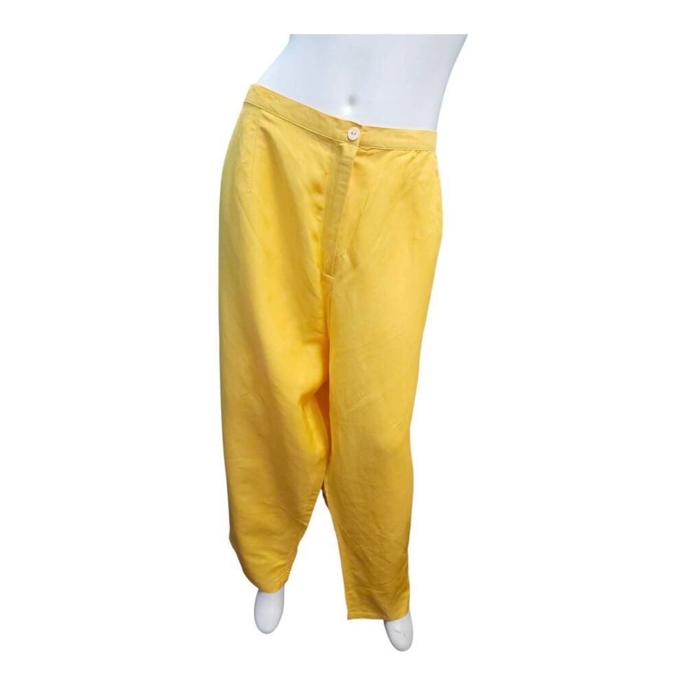 Dina K Yellow Dress Pants Womens Size 3X